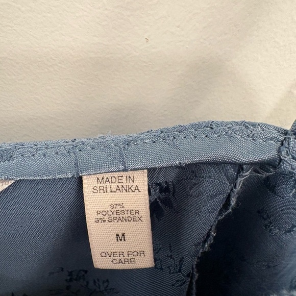 Y2K Victoria’s Secret Cropped Brocade Corset Style Cami Top Size Medium - Picture 4 of 8